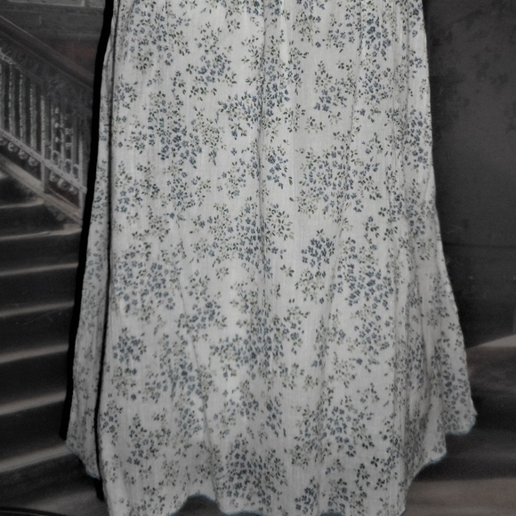 Free People Floral Flutter Sleeve Tunic Top S - Picture 4 of 7